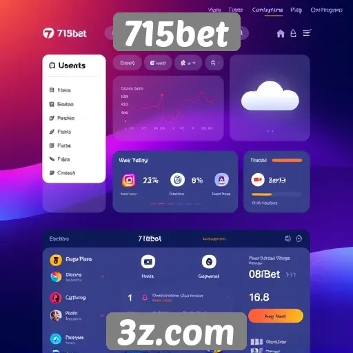 Interface do usuário da 715bet é amigável e intuitiva